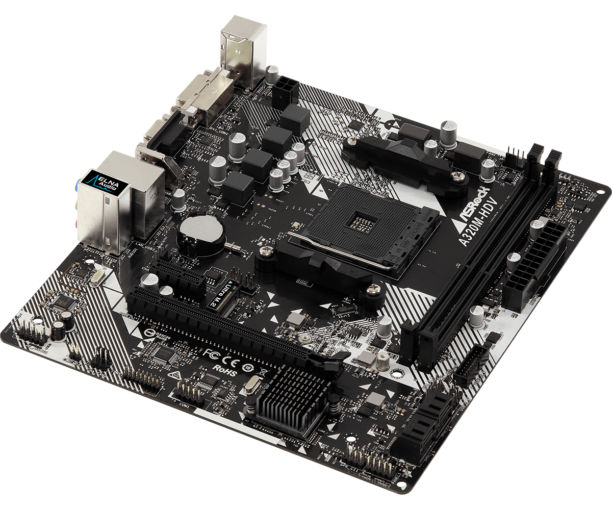 Обновить драйвера материнской платы asrock a320m hdv